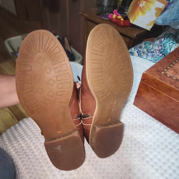 TIMBERLAND EUC WOMENS SZ 8W SAVIN HILL DOUBLE BUCKLE BOOTIES BOOTS SHOES - Picture 8 of 11